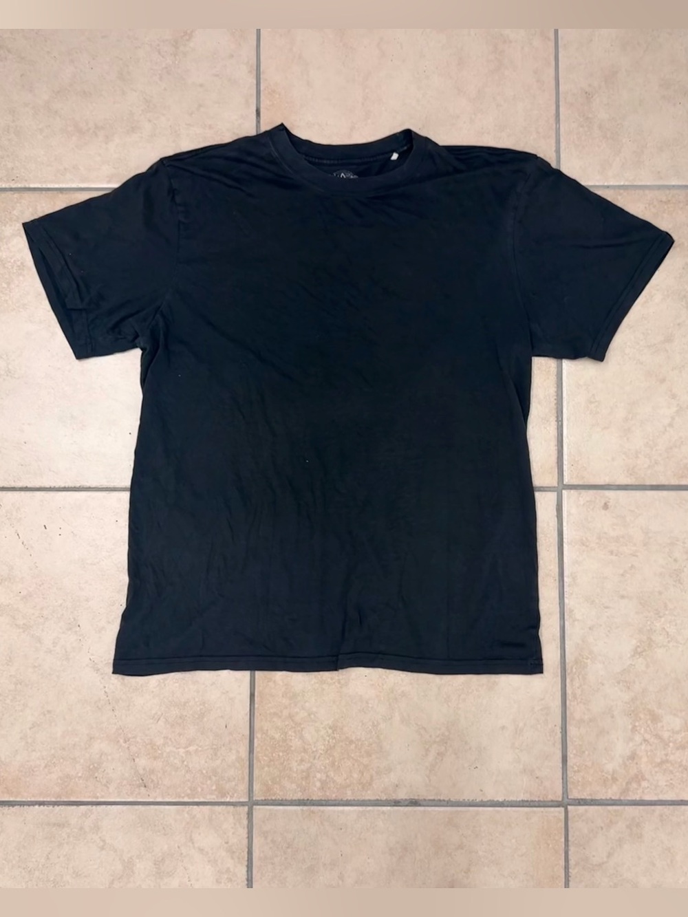 Prana T-Shirt Mens Size XL Black Performance Activewear Excellent
